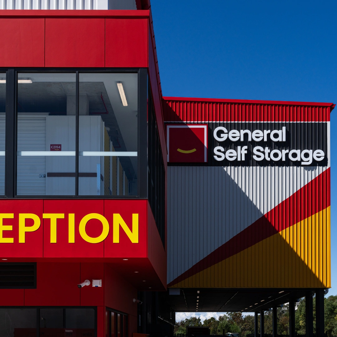 General Self Storage Upper Coomera - External Signage Close Up